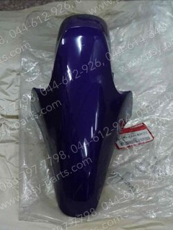 บังโคลนหน้า TENA-ใหม่ แท้ๆ สีม่วงน้ำเงิน 61100-KAN-630ZC