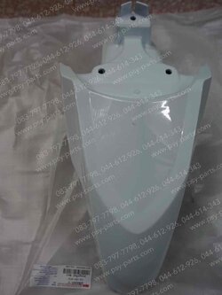 บังโคลนหน้า CLICK 125-I (T) สีขาวใหม่ (B61) 