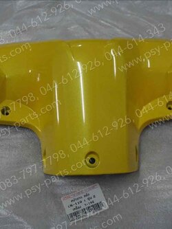 ฝาครอบแฮนด์-หลัง CLICK-I ใหม่ (T) สีเหลือง (Y192) 