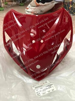 ฝาครอบแตร SPARK 135, SPARK 135-I แท้ๆ สีแดงสด 5YP-F3391-00-P6 