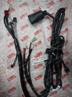 สายไฟชุด SPARK 135 (คลัทช์) แท้ๆ 2S4-H2590-02 (มีคลัทช์ สตาร์ทเท้า) 