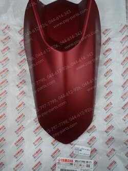 บังโคลนหน้า AEROX แท้ๆ สีแดงเข้มด้าน BF6-F1556-00-P1 