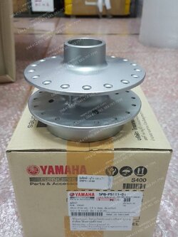 ดุมล้อหน้า NOUVO 135 แท้ๆ สีบรอนซ์ 5P0-F5111-01