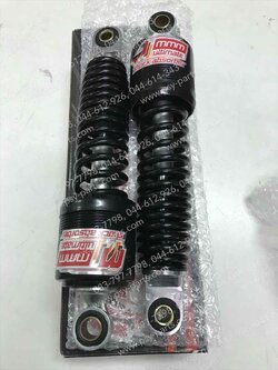 โช้คอัพหลัง BELLE-RM, Y 100, Y 111, MATE ALFA, FRESH สปริงดำ