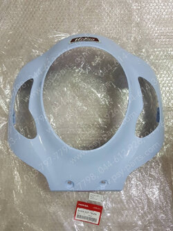 ฝาครอบไฟหน้า SCOOPY/21 แท้ๆ สีฟ้านม (B381) 64300-K2F-T80ZA