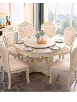 โต๊ะกินข้าวหลุยส์ โต๊ะอาหารหลุยส์ รุ่น DTL-05