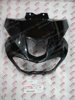 หน้ากากไฟหน้า M/SLAZ แท้ๆ สีดำเงา B48-H4144-00-P1 