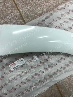บังลม SPARK NANO แท้ๆ ซ้าย-สีขาว 50P-F8311-00-P4 Yamaha 