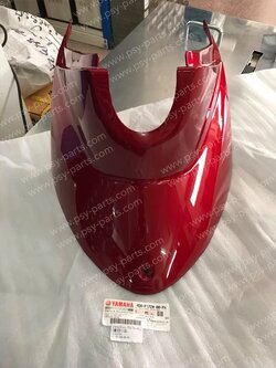 ฝาครอบใต้เบาะ FINO-ใหม่ แท้ๆ สีแดงบรอนซ์ 4D0-F172W-00-PA 