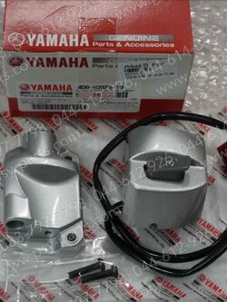 สวิทช์แฮนด์ FINO แท้ๆ ด้านขวา สีเทา 4D0-H3976-10