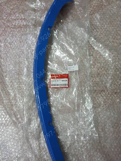 คิ้วบังลม-ซ้าย SCOOPY-I แท้ๆ สีน้ำเงิน 64430-KYT-900ZN 