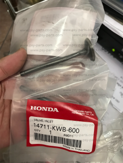 วาล์วไอดี WAVE 110-I, CLICK, SCOOPY-I แท้ๆ 14711-KWB-600