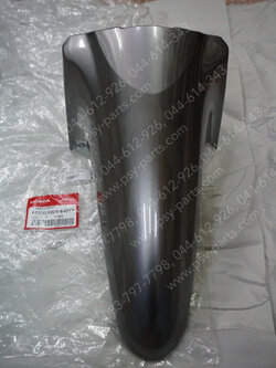 บังโคลนหน้า WAVE 110-I ใหม่ แท้ๆ สีเทา (NHA14M) 61100-KWW-640YX