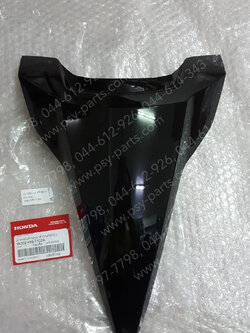 ฝาครอบไฟหน้า-บน CLICK 125/18 แท้ๆ สีดำเงา (A35) 64302-K59-T10ZA