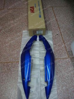 ฝาครอบข้างซ้าย-ขวา SONIC ไฟคู่-04 (T) สีน้ำเงิน (B325)