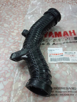 ยางต่อหม้อกรอง NMAX/20, AEROX/21 แท้ๆ ติดเรือนลิ้นเร่ง B6H-E4453-00 