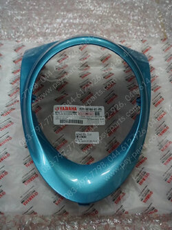 ขอบไฟหน้า FINO แท้ๆ สีเขียวฟ้า 4D0-H4144-01-P5 