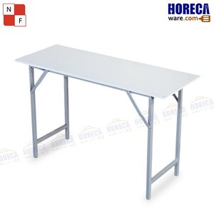 โต๊ะประชุมหน้าไม้เมลามีนขาว 45x120 ซม. เอ็นเอฟ