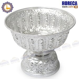 Lao pattern tray, silver, 20 cm, seal