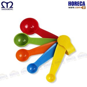 ชุดช้อนตวงพลาสติก 5 ชิ้น ตราเอ็มเวล