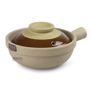 ชุดหม้อด้ามดินเผา 17 ซม. ตราฮานะ