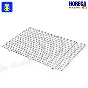 ตะแกรงวางของทอดสแตนเลส 34*53 ซม. สมอ