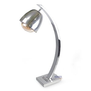 ชุดโคมอุ่นอาหาร หัวเดี่ยว สีเงิน ตราบอส