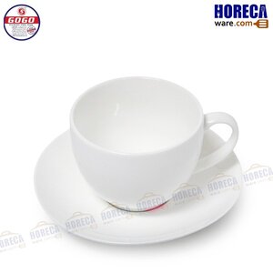 ชุดแก้วกาแฟ พร้อมจานรอง ตราโกเซรามิค