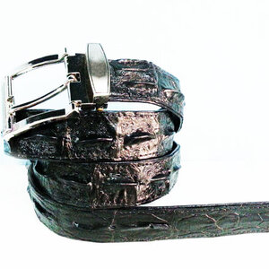 เข็มขัดหนังจระเข้