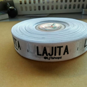 ป้ายคอเสื้อ เนื้อ ซาติน 2.0 ซม.