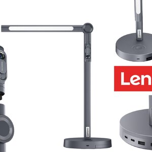 Lenovo เปิดตัวโคมไฟสุดอัจฉริยะ เป็นได้ทั้งแท่นชาร์จไร้สาย, USB Hub และกล้องเว็บแคม 4K ในตัวเดียว
