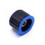 ลูกบิด KN-28-Y-6 สีดำ ยึดน๊อต ไต้ฝาครอบด้านบน KN-28-Y-6 colored rubber knob nut clamping rotating black color for rotary encoder potentiometer volume control ลูกบิดโวลุ่ม วอลลุ่ม