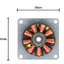 เครื่องกําเนิดไฟฟ้าขนาดเล็ก 3 เฟส Micro three-phase AC generator 3V-24V low power wind hand-cranked generator small silent motor