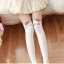 ถุงน่องเด็กสีขาว เป็นแบบถุงน่องสีเนื้อแต่งลายคิตตี้ ยืดหยุ่นนุ่มนวล ตกแต่งน่ารัก