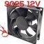 พัดลมระบายอากาศ 90X90X25mm 9025 DC 12V Brushless Fan Computer PC CPU Case Cooling Fan 9cm 90mm 2PIN XH2.54 Cooler Fan