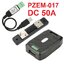 PZEM-017 Energy Meter PEACEFAIR DC Voltage Current Power Energy Consumption Meter + RS485 + Shunt 50A