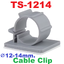Cable Clip Self-Adhesive ตีนตุ๊กแกยึดสายไฟขนาด 12-14 mm. Cable Manager Wire Rope Holder
