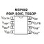 MCP602 CMOS Dual Op-Amp Rail-to-Rail Output Input Offset Voltage 0.7mV Single Supply 2.7V - 6V
