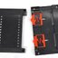 กล่อง PLC ขนาด 145*90*40 mm. สีดำ plastic box enclosure electronics plastic housing din rail enclosure electrical cabinet PLC plastic junction box enclosure black color