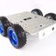ชุดล้อรถขอบยางขนาด 85 มม.พร้อมที่ยึดล้อใช้กับเพลามอเตอร์ 4 มม. Rubber wheel 85mm with Coupling 4mm Shaft Motor car tires chassis Motor Robot