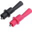 ปากคีบจระเข้ สีแดง สำหรับใช้เสียบกับสายมัลติมิเตอร์ Clips Alligator Test Clamps For Multimeter Tester Probe red color