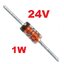 ซีเนอร์ไดโอด 1N4749A 24V 1W DO-41 zener diode