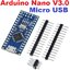 Arduino Nano 3.0 Micro USB version controller compatible for arduino CH340 USB driver 16Mhz NANO V3.0 Atmega328 ยังไม่บัดกรีขา
