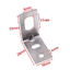 Proximity sensor bracket M8 L-type Mounting L Bracket Support ขายึดเซนเซอร์ ที่ยึดเซนเซอร์ แบบงอ 90องศา