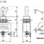 สวิทช์โยก 3 ทาง 3 ขา 16A 250V E-TEN 1122 3Pin SPDT 3 Feet 3 Gear Toggle Switch ON-OFF-ON