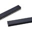 Pin Header Female 2X20 Pin Double row Straight Pitch 2.54 mm. High 8.5 mm. Straight Pitch Strip Connector 40Pin Breakable ตัวเมีย 40ขา สูง 8มม.