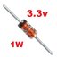 ซีเนอร์ไดโอด 1N4728A 3.3V 1W DO-41 zener diode
