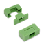กล่องฟิวส์ PCB 5x20 มม. PCB Mounted cover 5*20 mm. Bayonet Type Fuse Holder With Cover Green Color PCB Terminal Foot