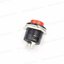 สวิตช์กดติดปล่อยดับ R13-507 16mm. สีแดง Round Switch Push Button Switch AC 6A/125V 3A/250V No Lock Red Color สวิทช์