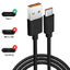 1M USB C Cable 3A USB 3.2 480Mbps Speed USB A to Type C Fast Charging Data Phone and Arduino สาย USB